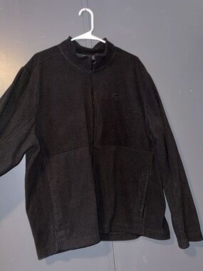 Men's Black Lightweight Full-Zip Shirt Jacket